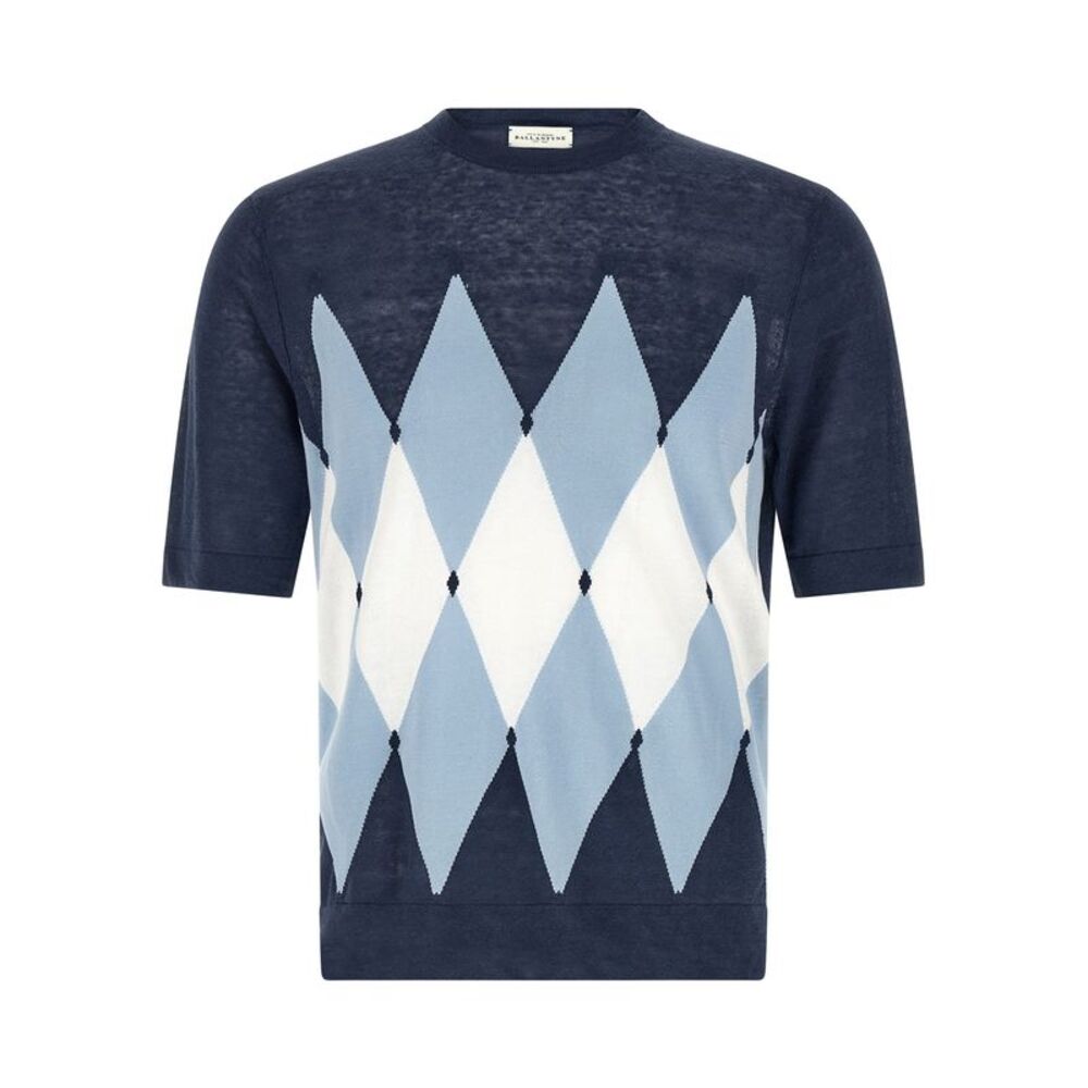 Ballantyne Men T-Shirt Argyle